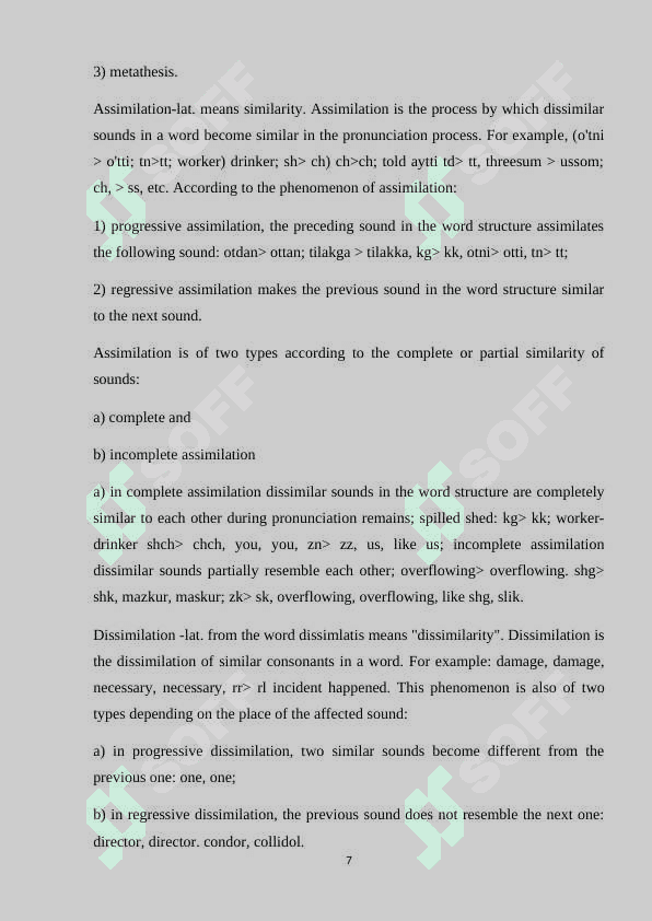TECHNIQUES OF TEACHING WORD STREES IN COMPARISON WITH UZBEK. KURS ISHI.docx 7