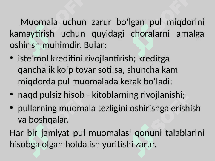 Pul massasi va pul agregatlari 8