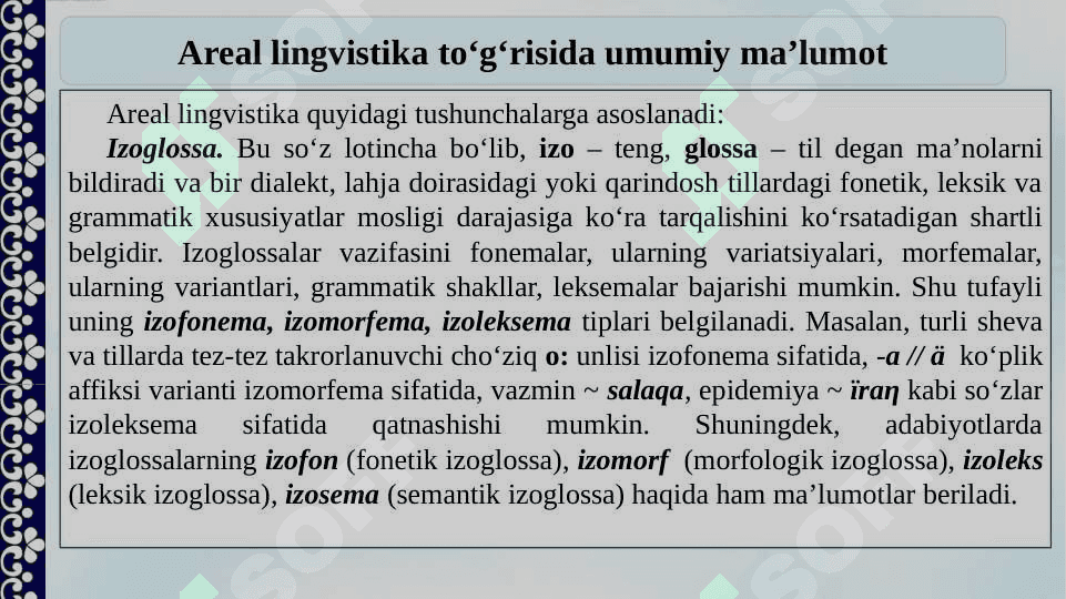 AREAL LINGVISTIKA 3