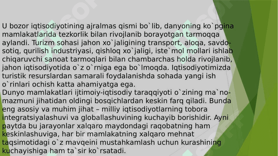 Oʻzbekistonning milliy turistik resurslari 2