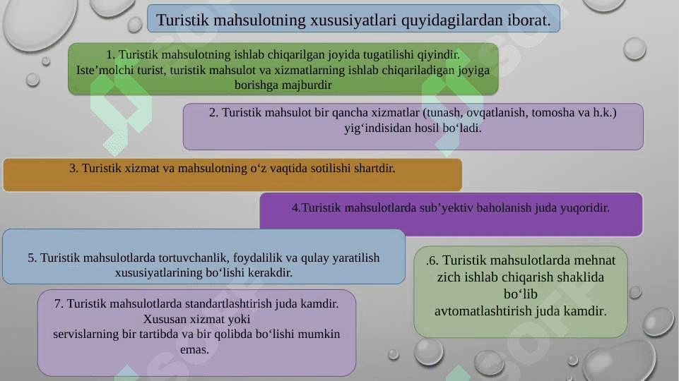 Turistik mahsulot tan narxini pasaytirishning zamonaviy talablar 3