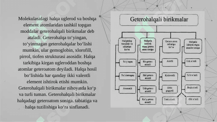 Dorivor preparatlar tarkibidagi yetti a'zoli aromatik birikmalar 4