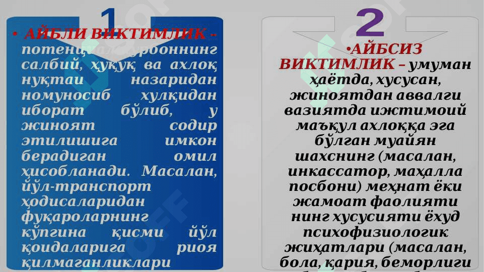 ПРОФИЛАКТИКА ИНСПЕКТОРЛАРИНИНГ ҲУҚУҚБУЗАРЛИКЛАР ВИКТИМОЛОГИК ПРОФИЛАКТИКАСИ БЎЙИЧА ФАОЛИЯТИ 8