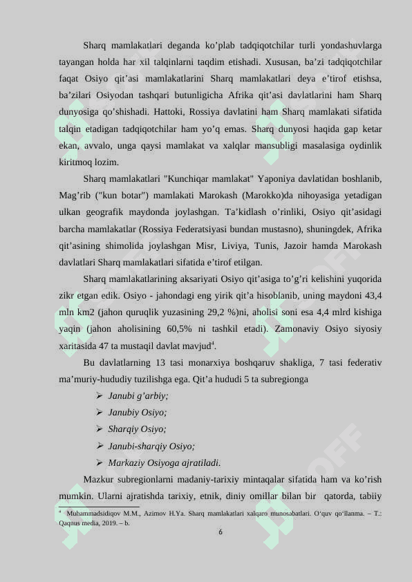 Musulmon mamlakatlari 6
