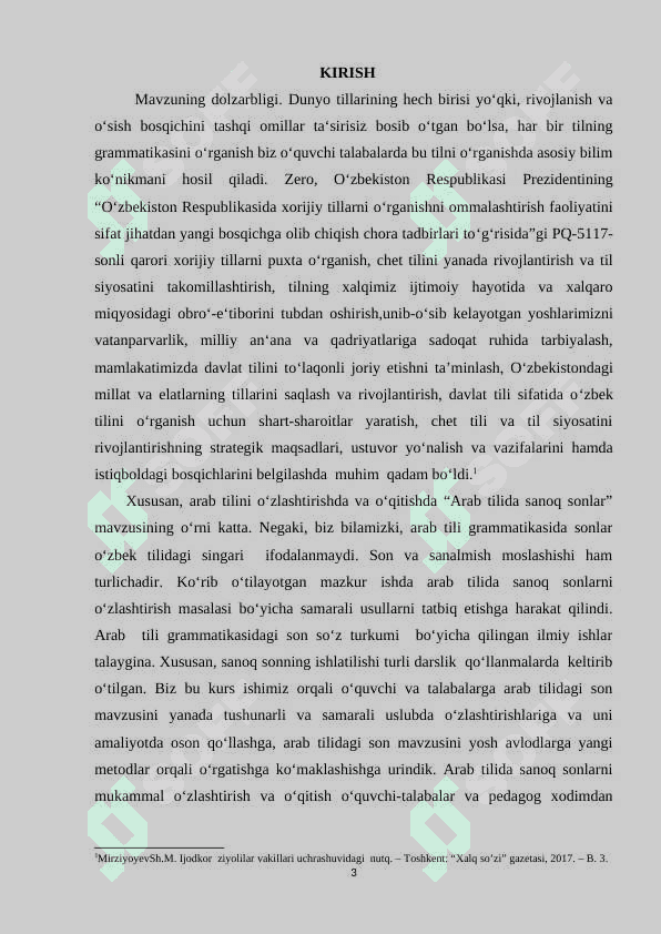 Arab tilida son mavzusi o‘qitishda turli uslublardan foydalanish 3