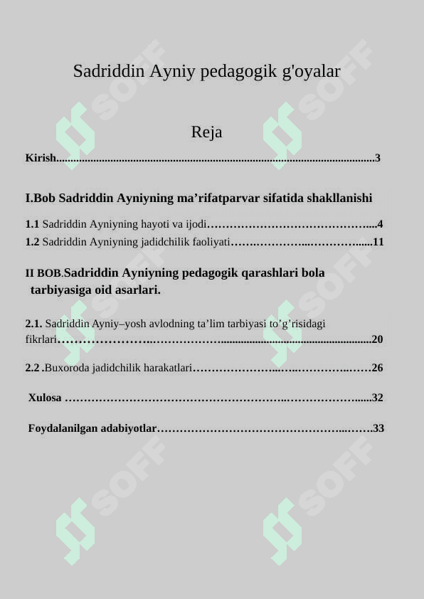 Sadriddin Ayniy pedagogik g'oyalar 2