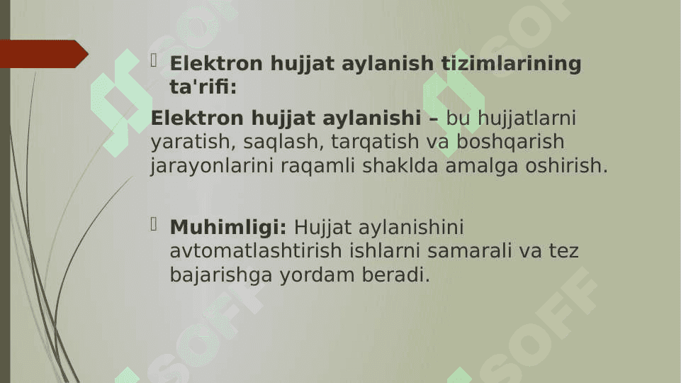 Elektron hujjat aylanish tizimlari 3