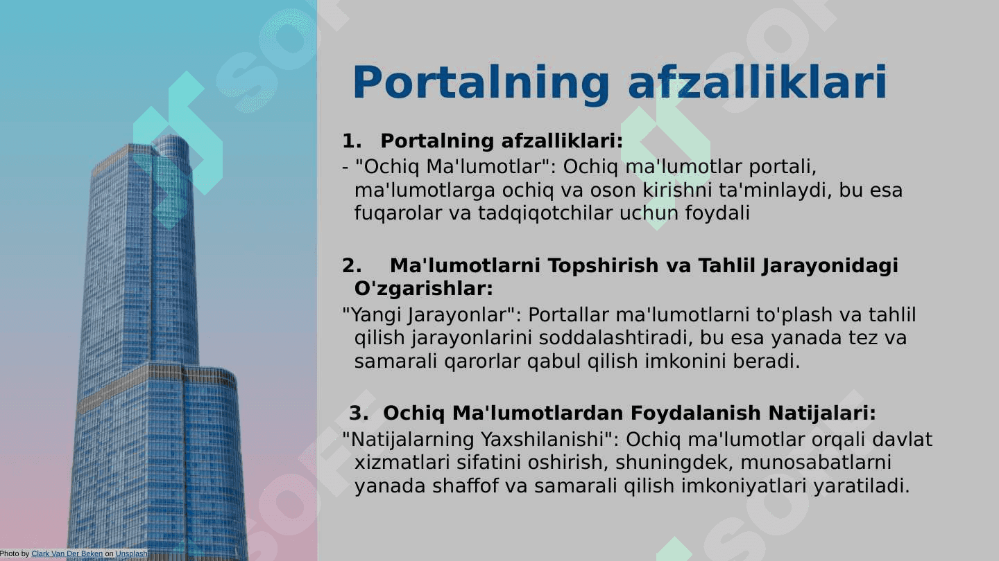 Oʻzbekiston respublikasi Ochiq maʼlumotlar portali bilan ishlash 4
