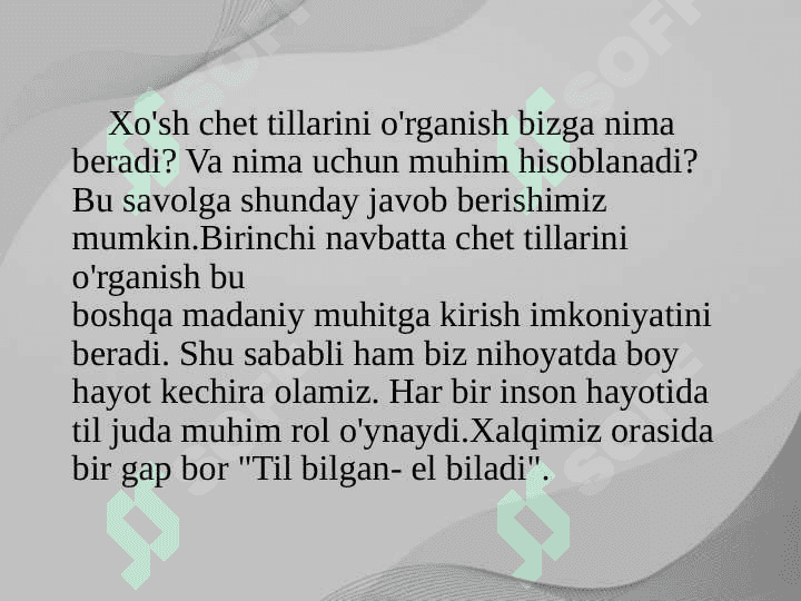 Xorijiy tillarga qiziqishning asosiy sabablari 3