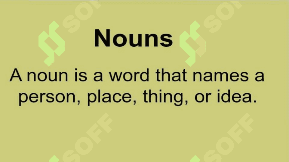 Subject: Common and proper noun 5