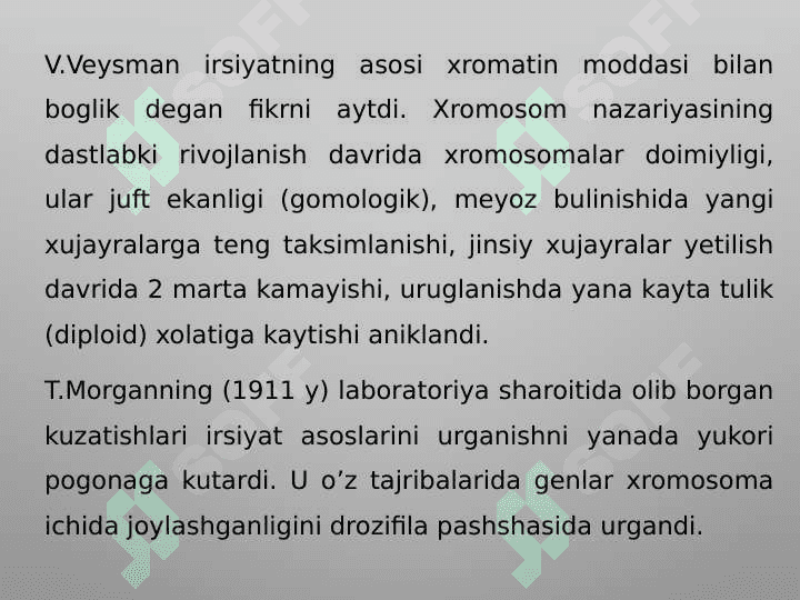 Irsiyatning molekulyar asoslari 3