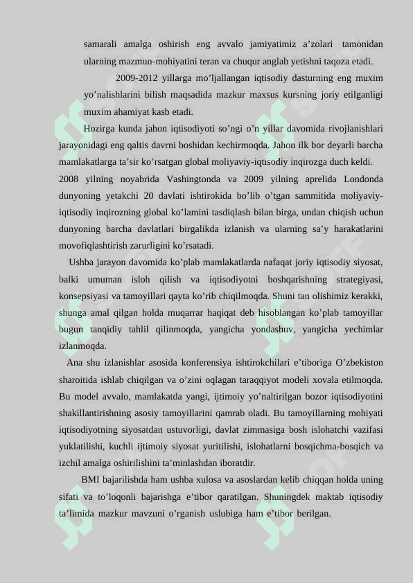 Ishlab chiqarish xarajatlarini kamaytirish -iqtisodiy taraqqiyotning xal qiluvchi omili sifatda 6