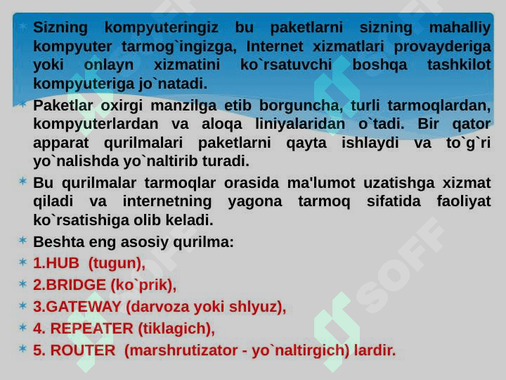 BERILGANLARNI UZATISH USULLARI 3