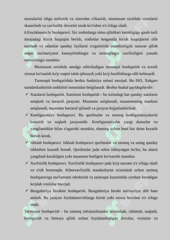 TARMOQ RESURSLARINI BOSHQARISH 3