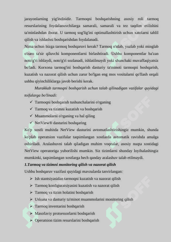TARMOQ RESURSLARINI BOSHQARISH 4