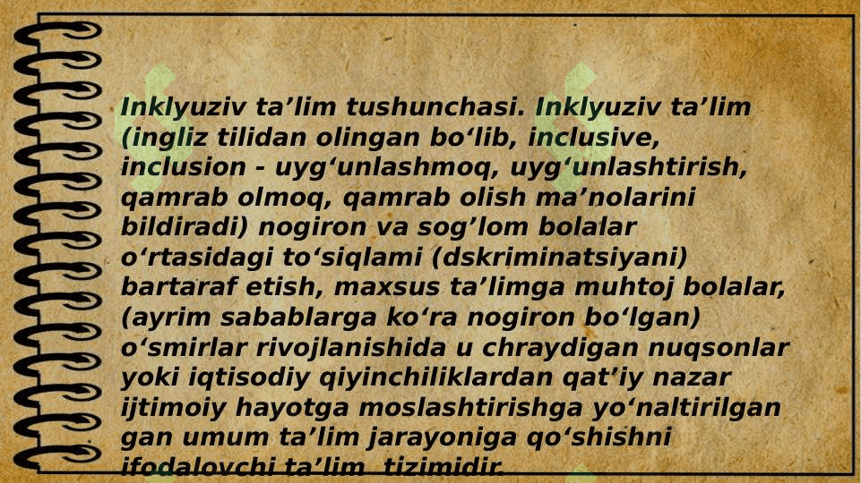 Inklyuziv taʼlim modellari tahlili va xususiyatlari 3