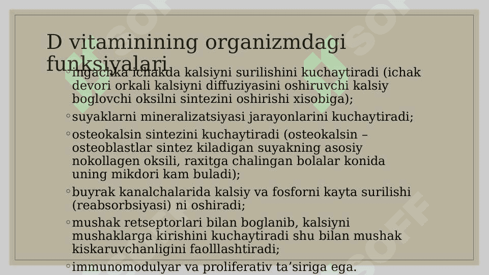 Bolalarda raxit kasalligi 4