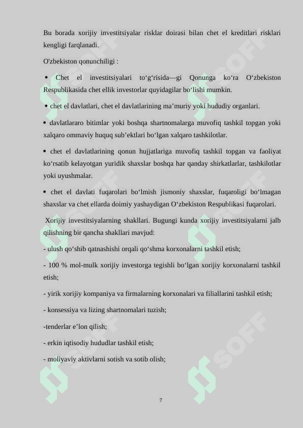 Investistiyaning mohiyati, manbalari va shakllari 7
