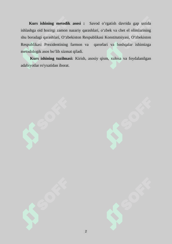 Savod o’rgatish davrida gap ustida ishlash 3