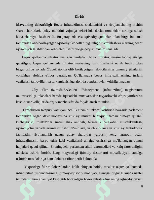 Birja-bozor infrastrukturasining asosiy bo’g’ini 3