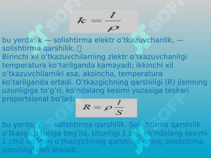 Elektr oʻtkazuvchanlik 4