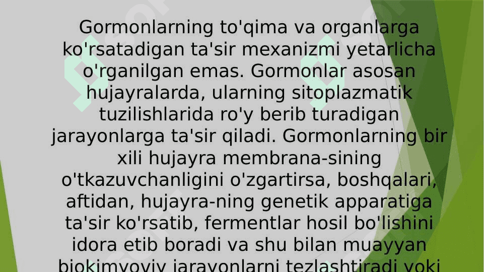 Jinsiy siklning gormonal boshqariluvi mexanizmi 3