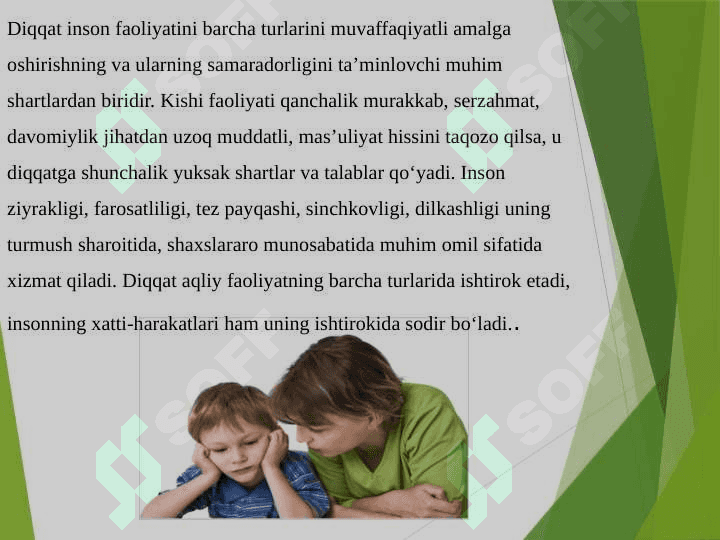 Bolalar diqqatini rivojlantirish 2