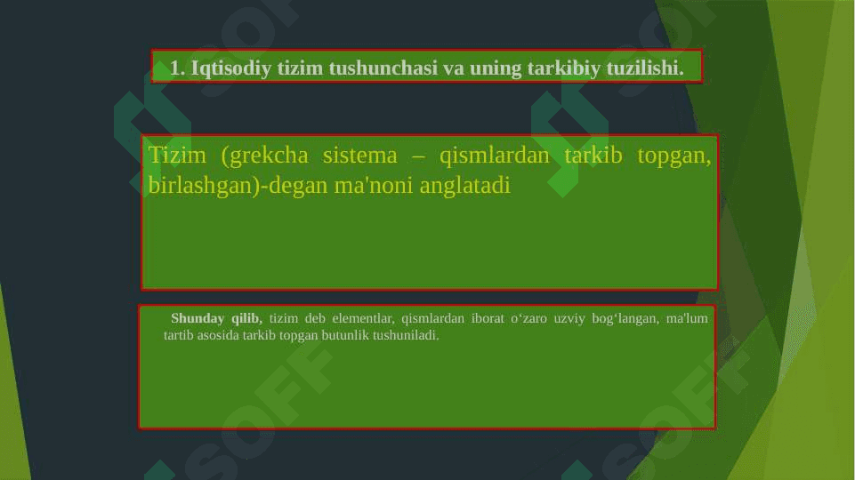 Iqtisodiy tizim modellari va mulkchilik 3