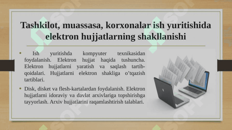 Raqamli xujjat va elektron arxiv yaratishning xuquqiy me’yoriy asoslari 4