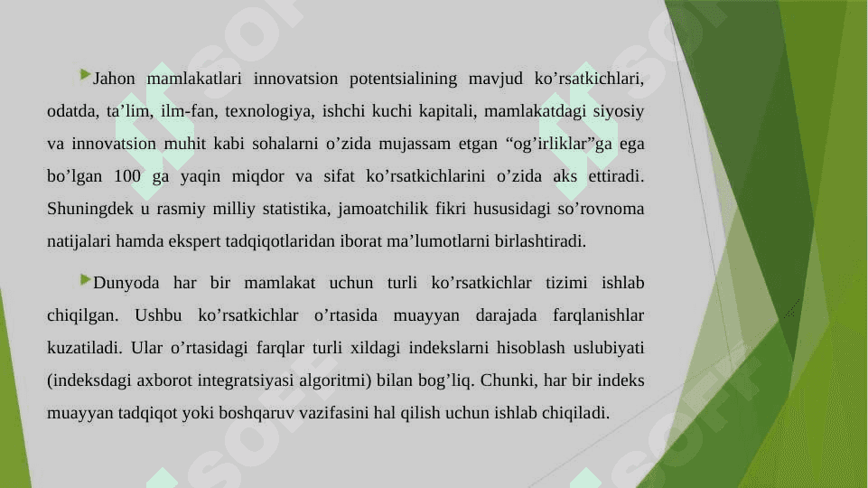Jahon mamlakatlarida yaratilgan innovatsion loyihalar 5