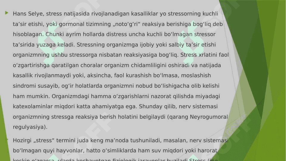 STRESS MENEJMENTI 6