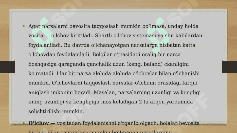 Katta guruh yoshidagi bolalarga oʻlchashga oʻrgatishning oʻziga xosligi 2