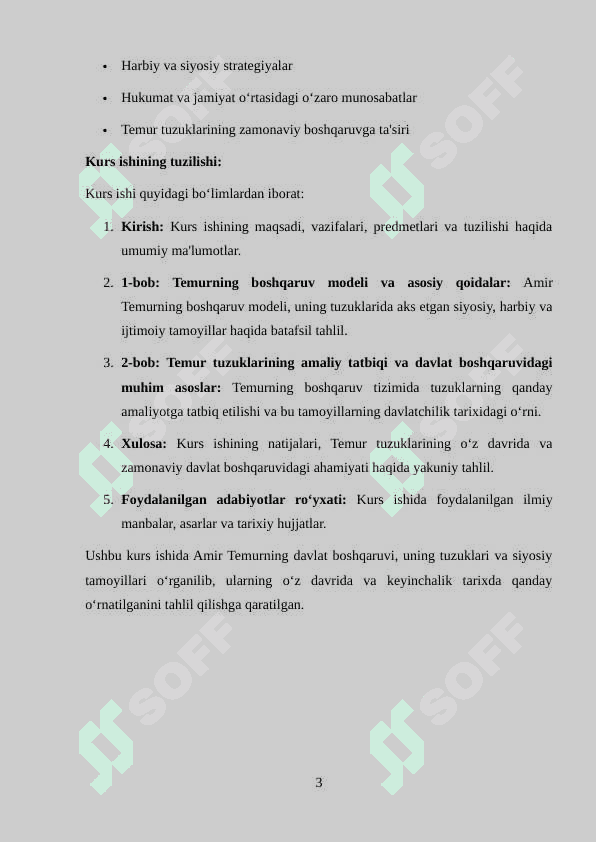 Amir TEMUR Tuzuklari. Davlat boshqaruvida muhim manba sifatida 3