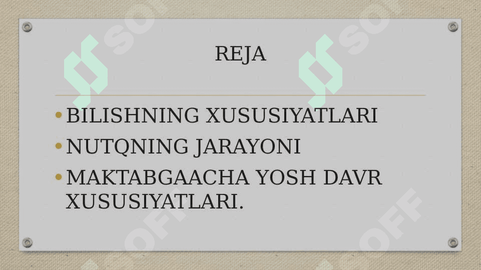 MAKTABGACHA YOSH DAVIRDA BILISH JARAYONLARI VA NUTQNING RIVOJLANISHIGA XOS XUSUSIYATLARI 3