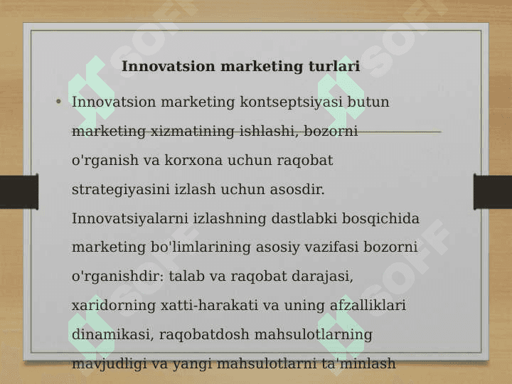 Innovatsion marketing turlari 3