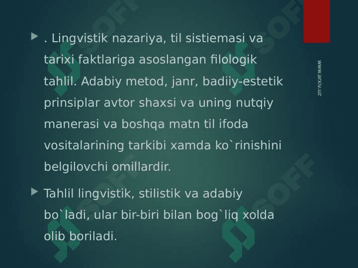 Lingvistik tahlil va uning turlari 3