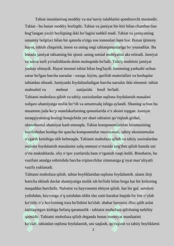 Global energetik muommolarning kelib chiqish sabablari va uni xal etish yo’nalishlari 3