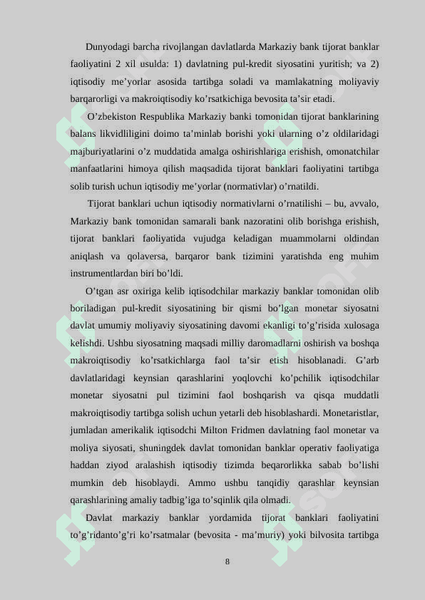 Tijorat banklari 8
