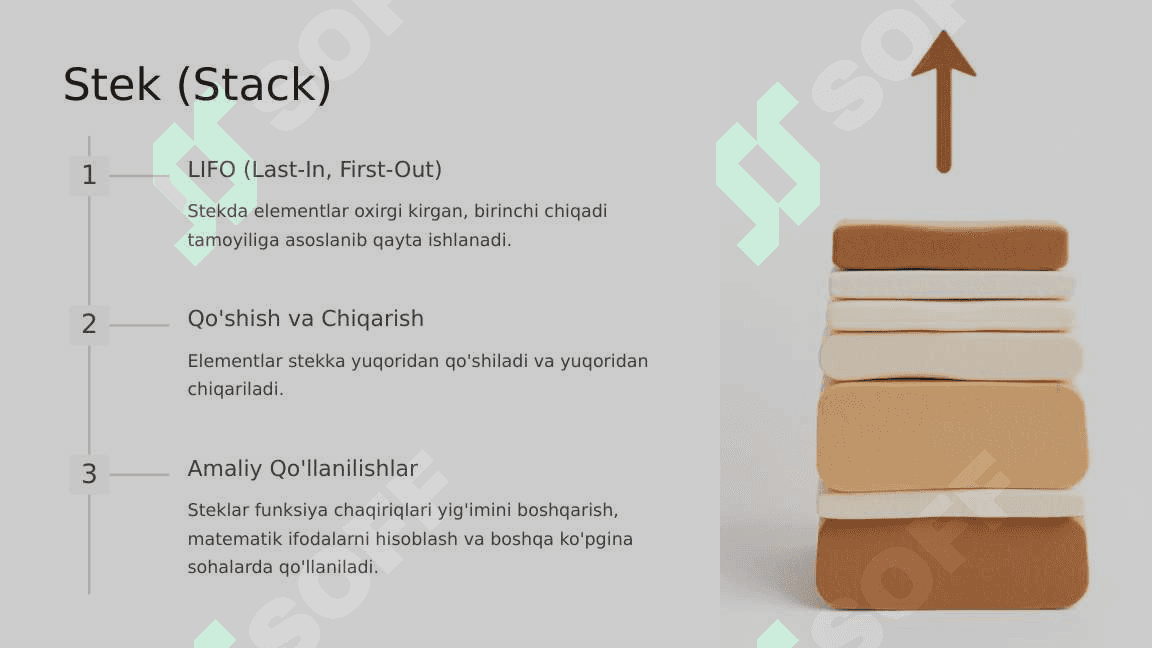 Navbat, Stek va Dek 3