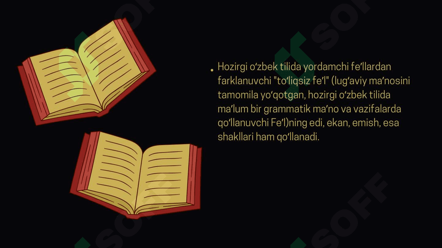 Fe'l soʻz turkumi (taqdimot) 4