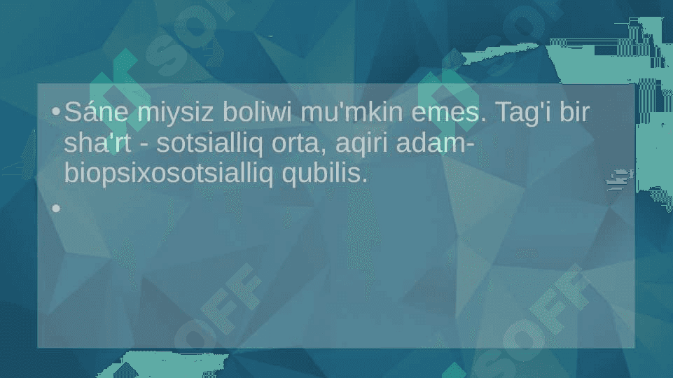 Til hám sóylew 3
