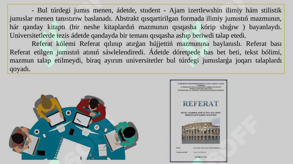 Ilimiy jumıslardıń formaları 3