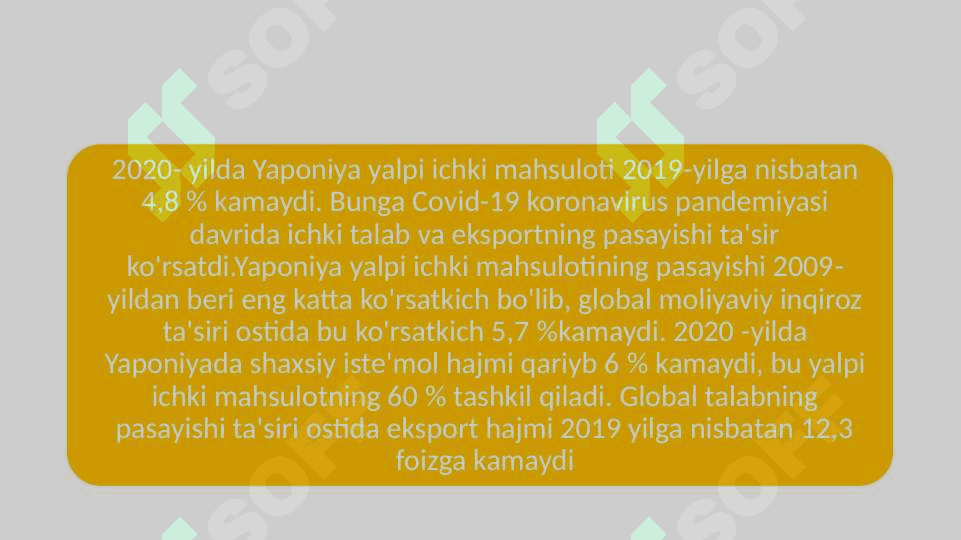 Yaponiya iqtisodiyoti 6