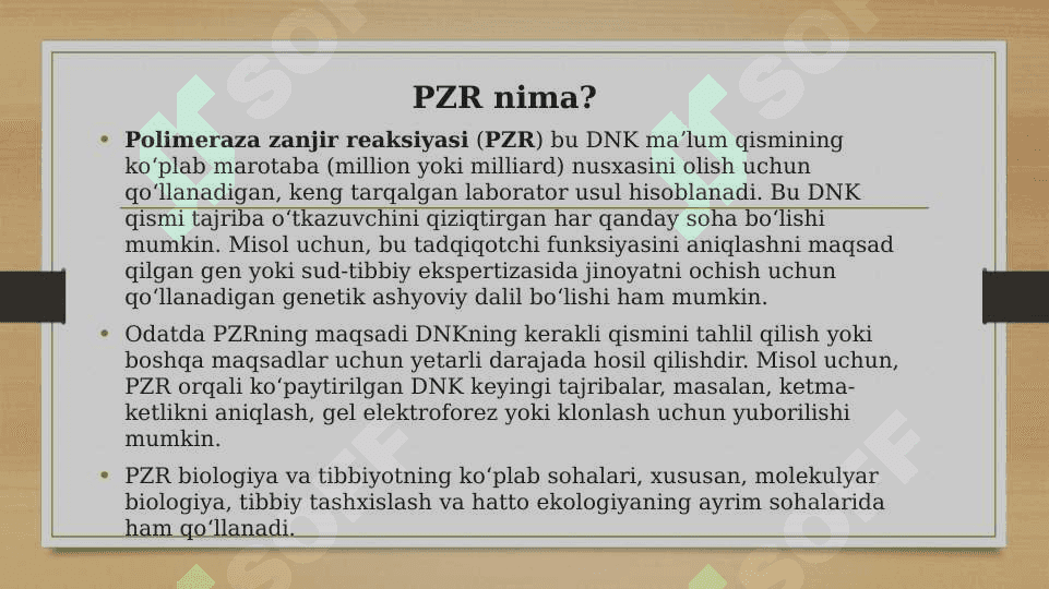 Polimeraza zanjir reaksiyalar 2