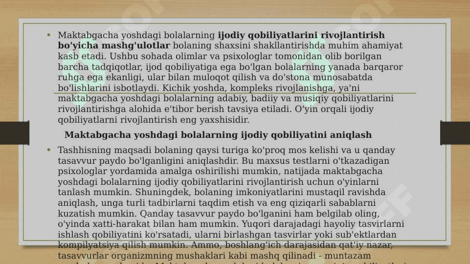 Maktabgacha katta yoshdagi bolalarni badiiy ijodiy qobiliyatlarini qo’g’irchoq teatri vositasida shakllantirish tizimi 3