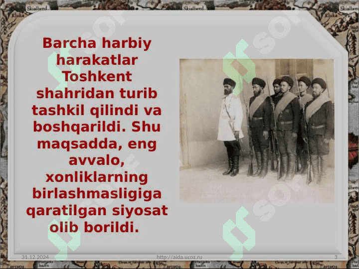 Buxoro amirligiga qarshi harbiy harakatlarning boshlanishi 3