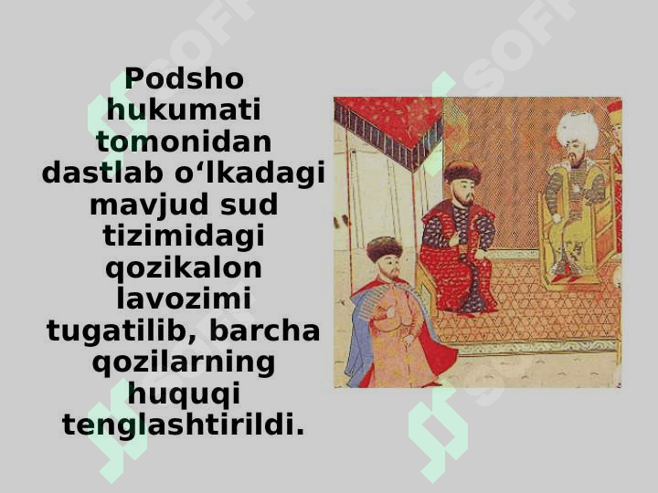 Turkistonda sud tizimi va harbiy politsiya tartibotining o‘rnatilishi 3