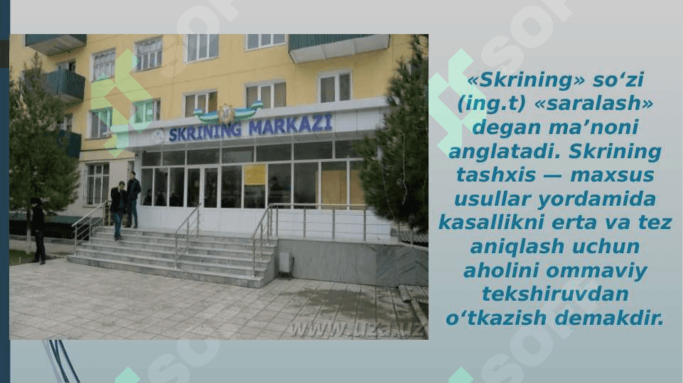 O’zbekistonda skrining markazlari faoliyati 4