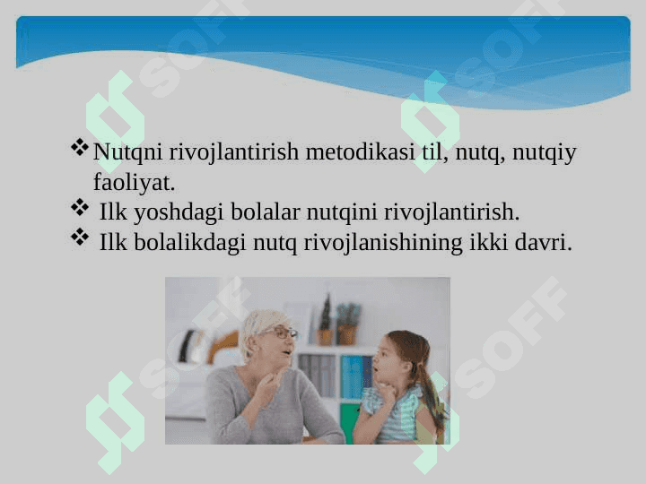 Nutq rivojlanishi haqida mulohazalar 2
