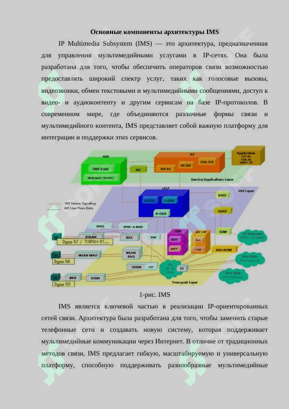 Архитектура IMS, узлы и их функции 4